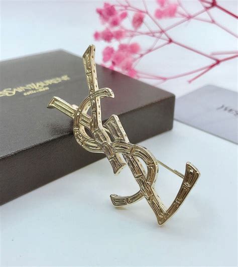 ysl brooch replica|ysl brooch men.